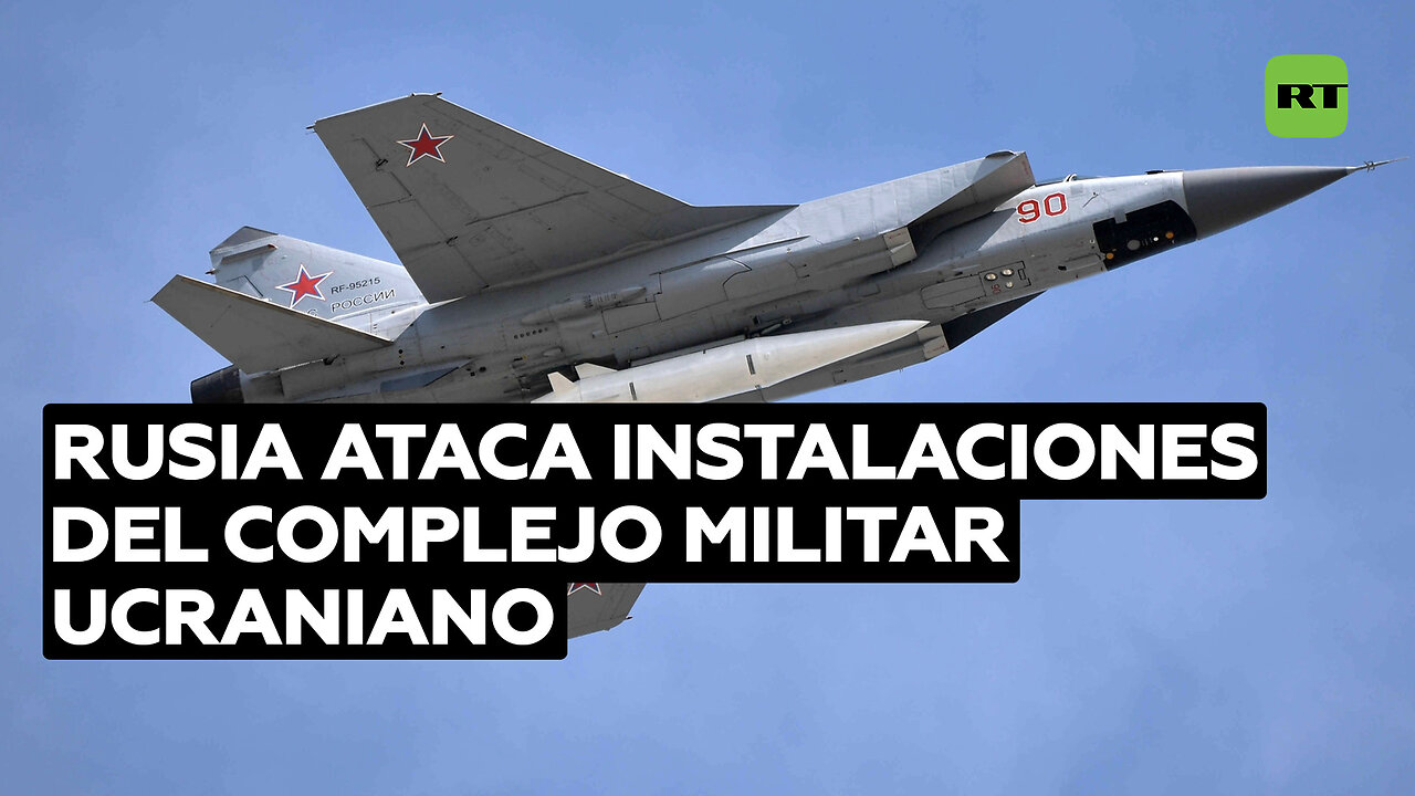 Rusia ataca con misiles hipersónicos instalaciones del complejo militar-industrial ucraniano