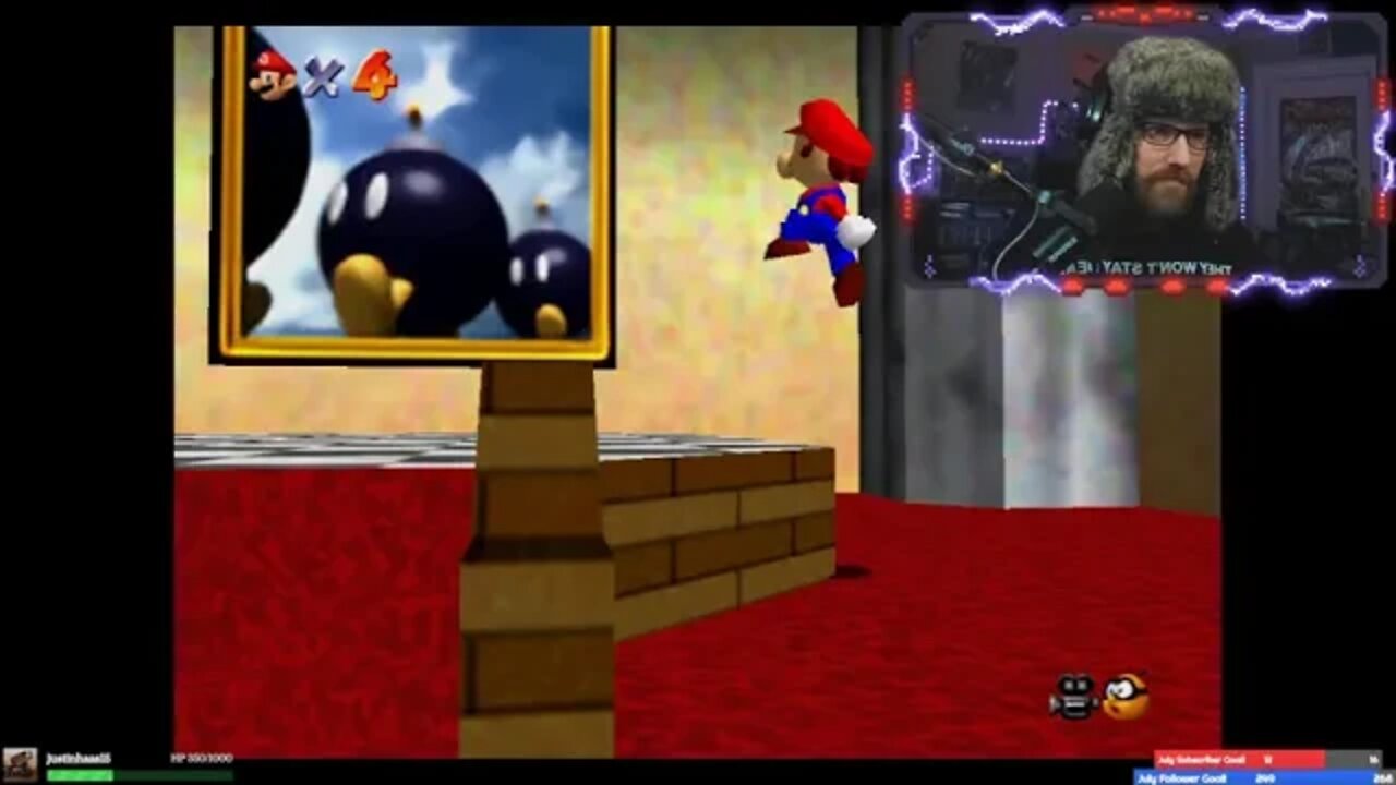 HERE WE GOOOOO! My 100% First time playing through this game! - Super Mario 64 - Part 1