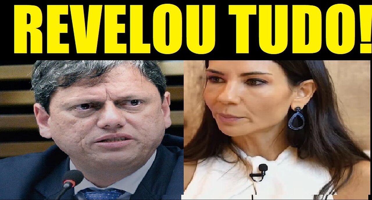 TARCÍSIO DE FREITAS REVELA TUDO PARA AMANDA KLEIN