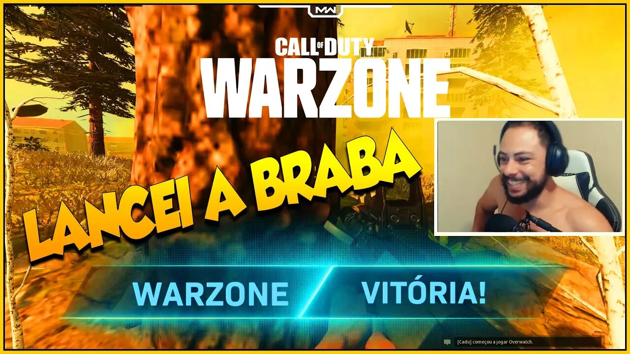 VOLTEI COM O COD:WARZONE E A VITÓRIA VEIO FÁCIL *CHUVA DE BALA CHUVA DE KILL* - COD:WZ