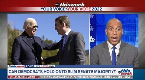 Dem Sen Booker: Democrats Will Win Senate Because January 6