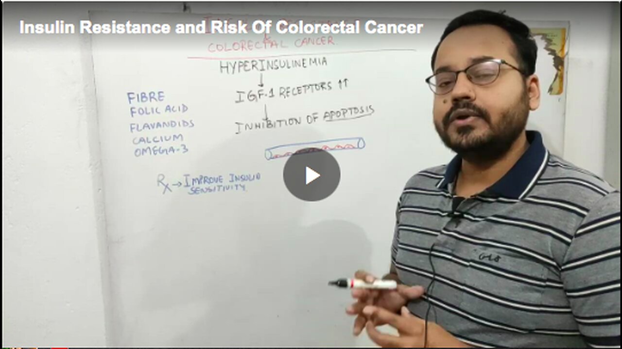 Insulin Resistance and Risk Of Colorectal Cancer