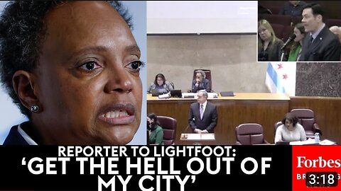 SHOCKING MOMENT_ Local Reporter Brutally Confronts Lori Lightfoot Tells Her You Are A Pandemic