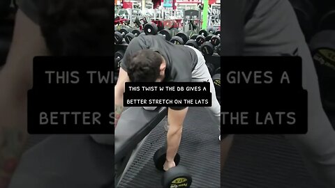 One arm db row w a twist | Latissimus dorsi activation | Yusuf Fitness #coaching #movement #fyp