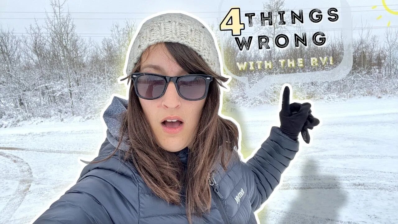 1974 Winnebago Indian 4 Things Wrong with the RV | Telford Lake Boardwalk Alberta Adventurer Family