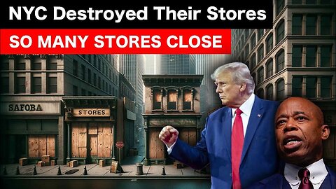 NYC Stores Are All Suddenly Collapsing