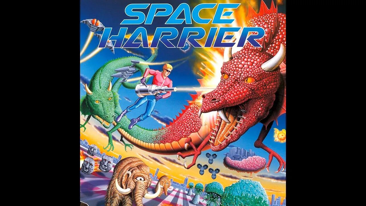 Space Harrier Full Gameplay!