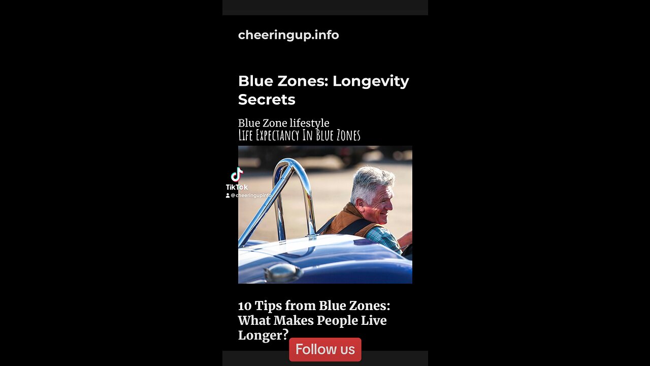 Blue Zones: Longevity Secrets