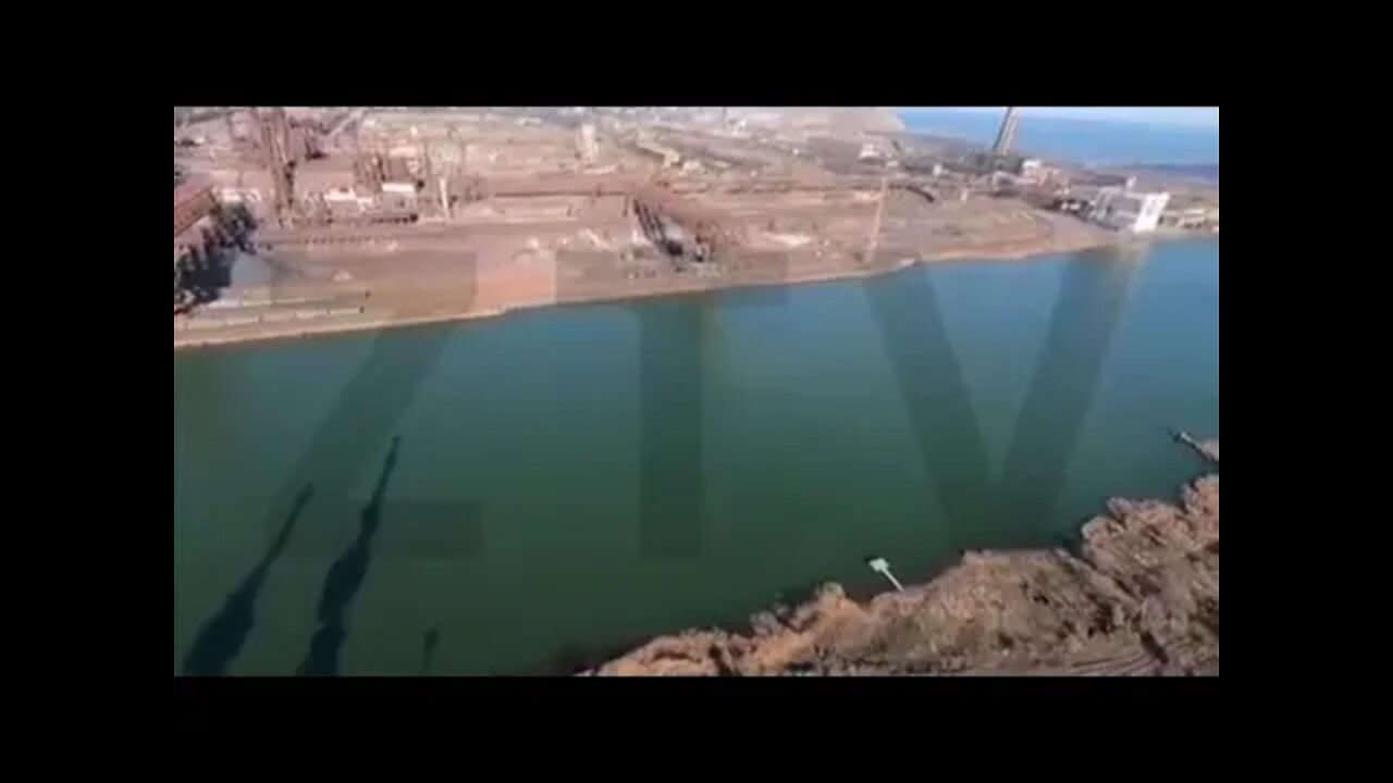 π·πΊπΊπ¦ The Azovstal Plant Filmed From A Drone, Where Ukrainian Formations Have Retreated!