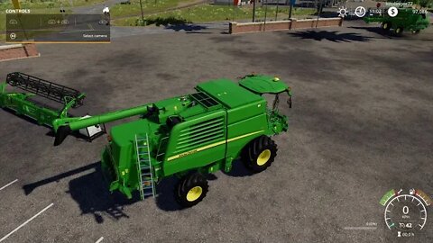 Harvesting wheat in Farming Simulator 19 (PS4) - Part 1