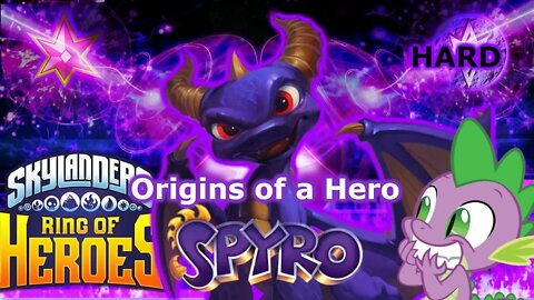 Origins of a Hero: SPYRO campaign story HARD mode Skylanders Ring of Heros