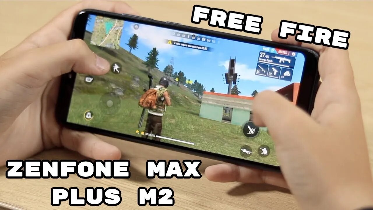 ZENFONE MAX PLUS M2 testes de Game - VOCÊS VÃO FICAR SURPRESOS COMO DESEMPENHO DELE - GAMEPLAY