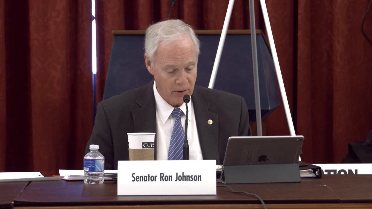 Senator Ron Johnson’s covid second opinion clips - ethics