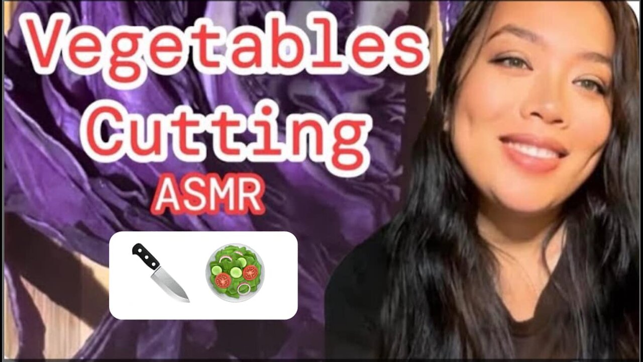 Vegetable Cutting ASMR (no talking)