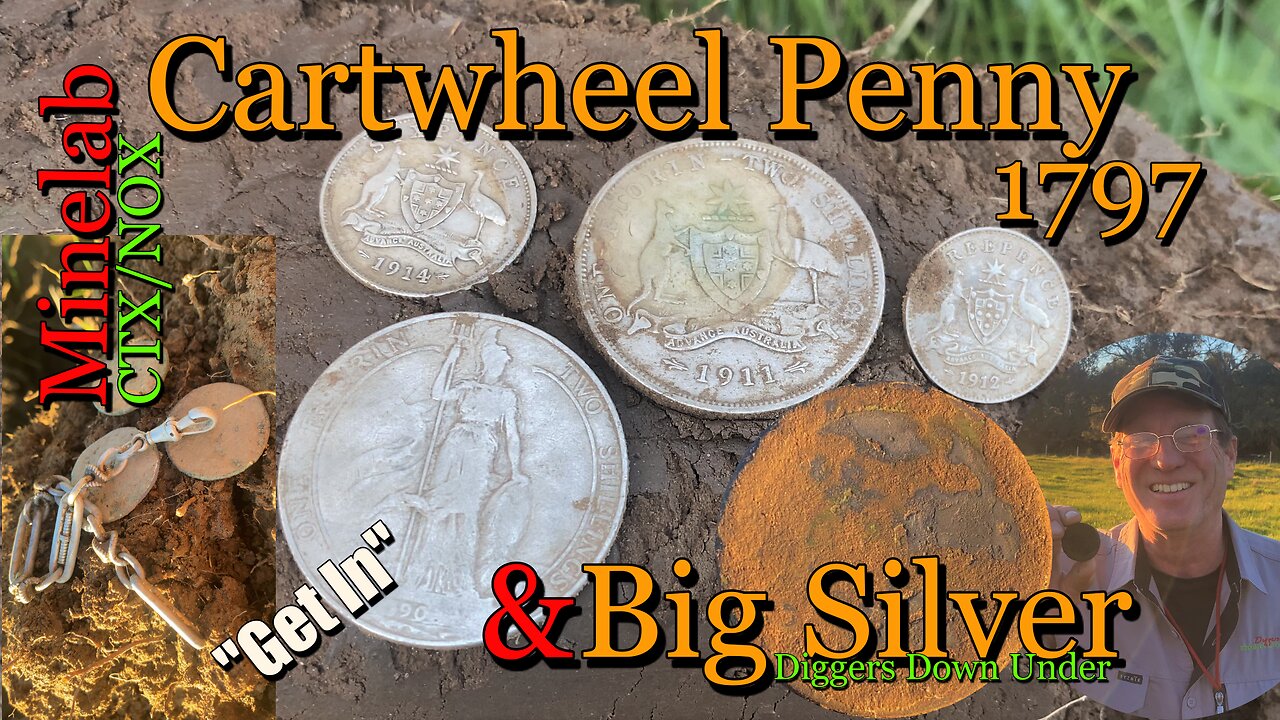 The Cartwheel Penny 1797 Metal Detecting