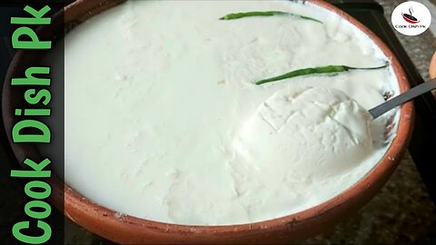 Yogurt Recipe by Cook Dish Pk || Ghar me banaye