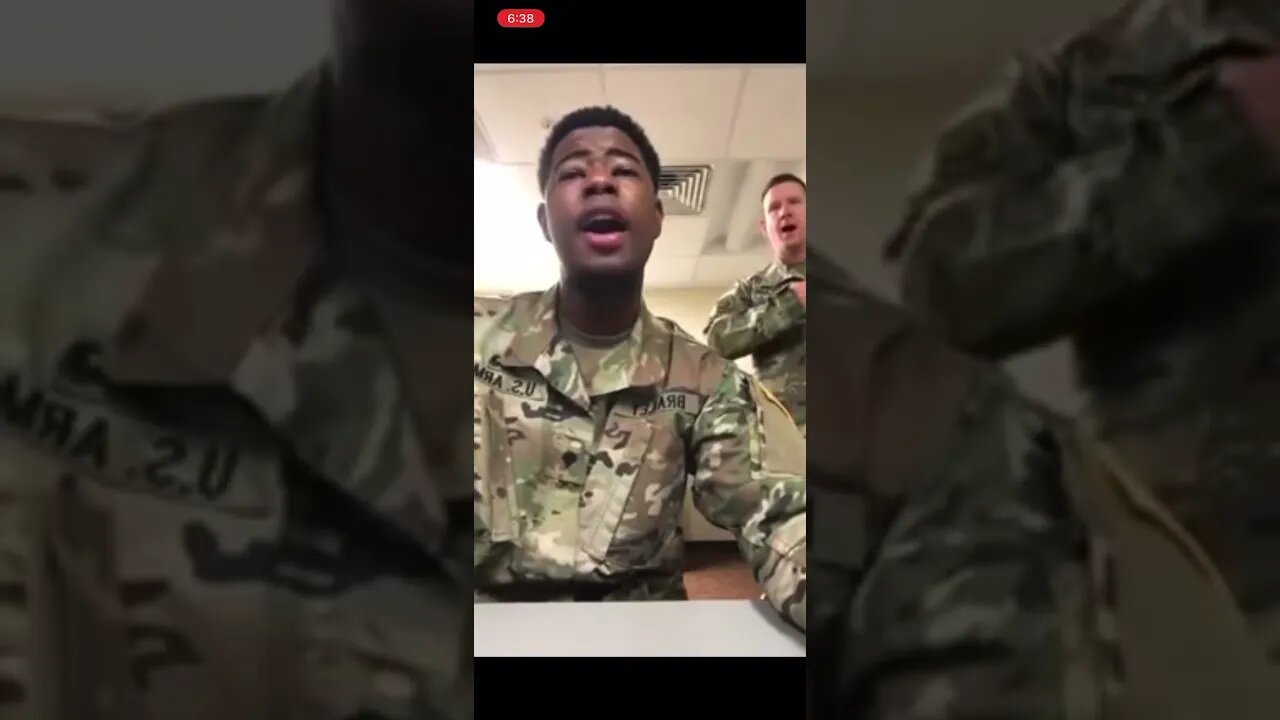 The fake news is telling you the American military is "woke". The truth is that they are fully AWAKE