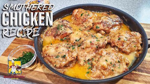 Smothered Chicken and Gravy Recipe | Comfort Food