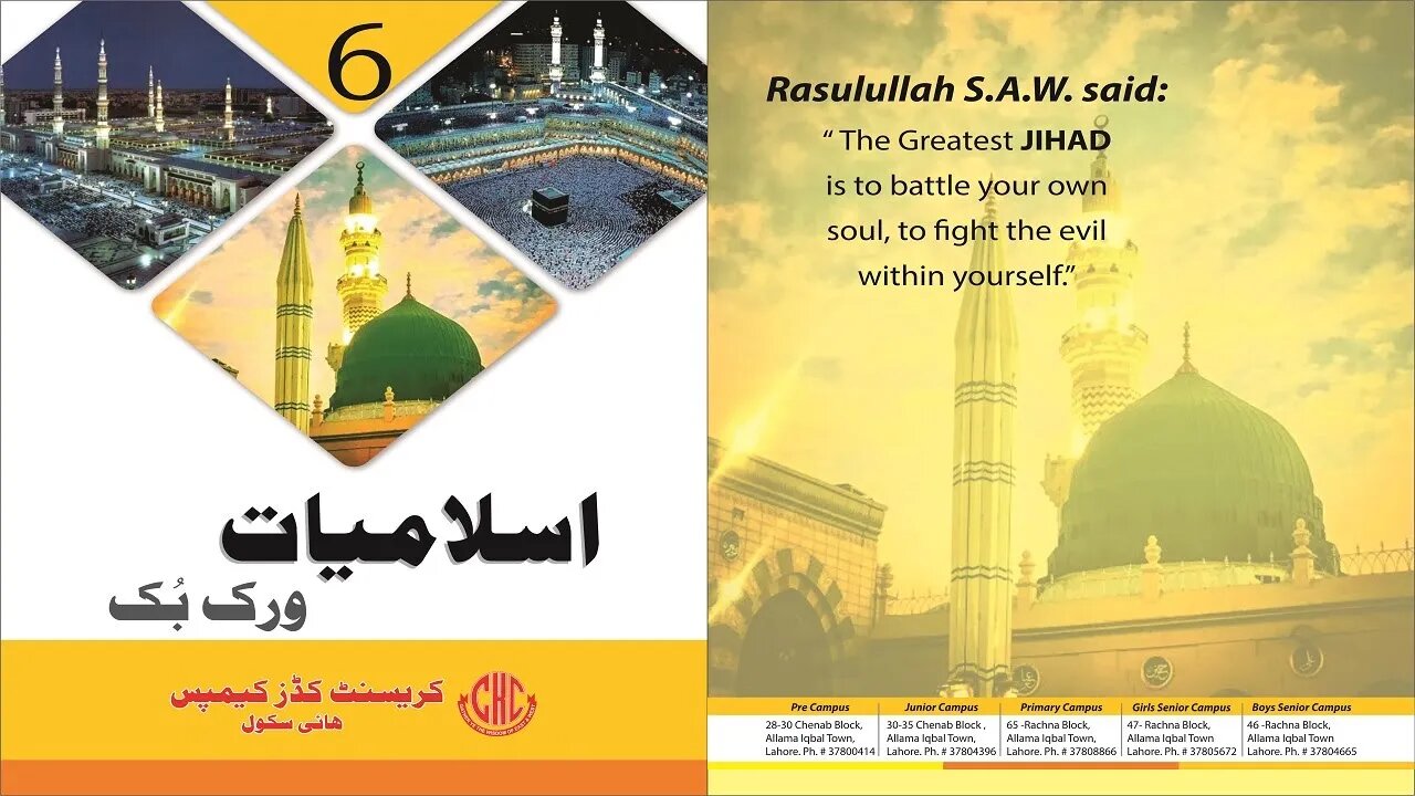 Islamiyat 6th Long Questions 1 A