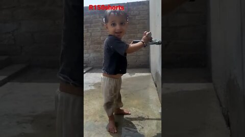 Cute Little boy 😁😁😁😁 Funny Video |#r150shorts |#youtubeshorts |#ytshorts |#animals