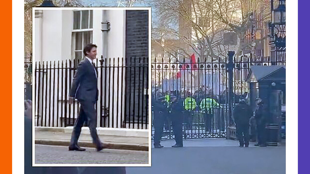 Trudeau Boo'd To The Back Entrance In The UK