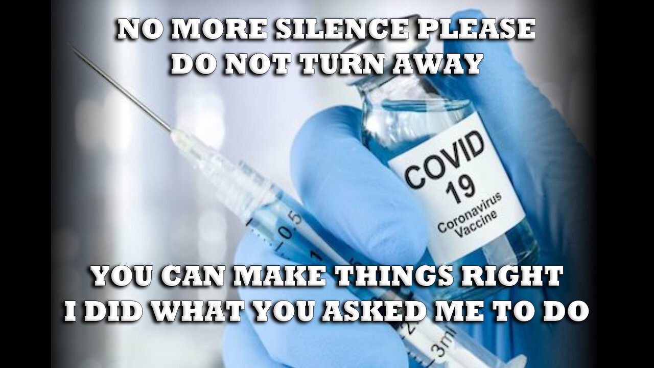 NO MORE SILENCE PLEASE - DO NOT TURN AWAY