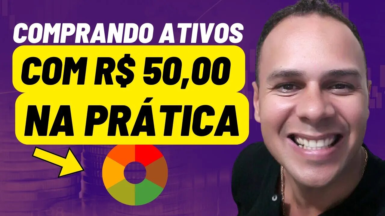 COMO INVESTIR EM AÇÕES DO BANCO DO BRASIL, DO ITAÚ COM R$ 50,00 REAIS [ NA PRATICA]