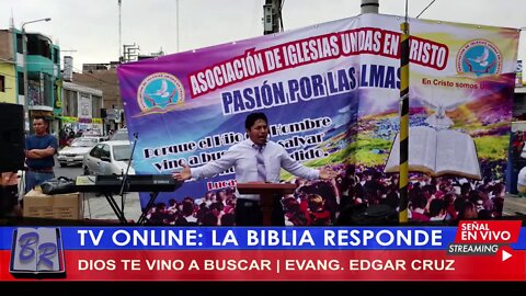 DIOS TE VINO A BUSCAR - EVANG. EDGAR CRUZ