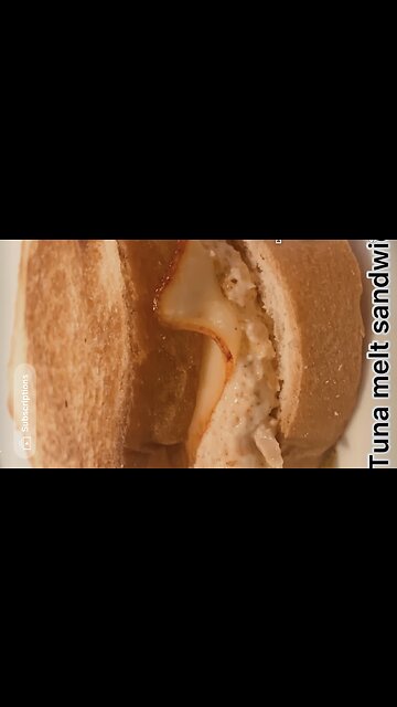 Tuna Melt Sandwich.