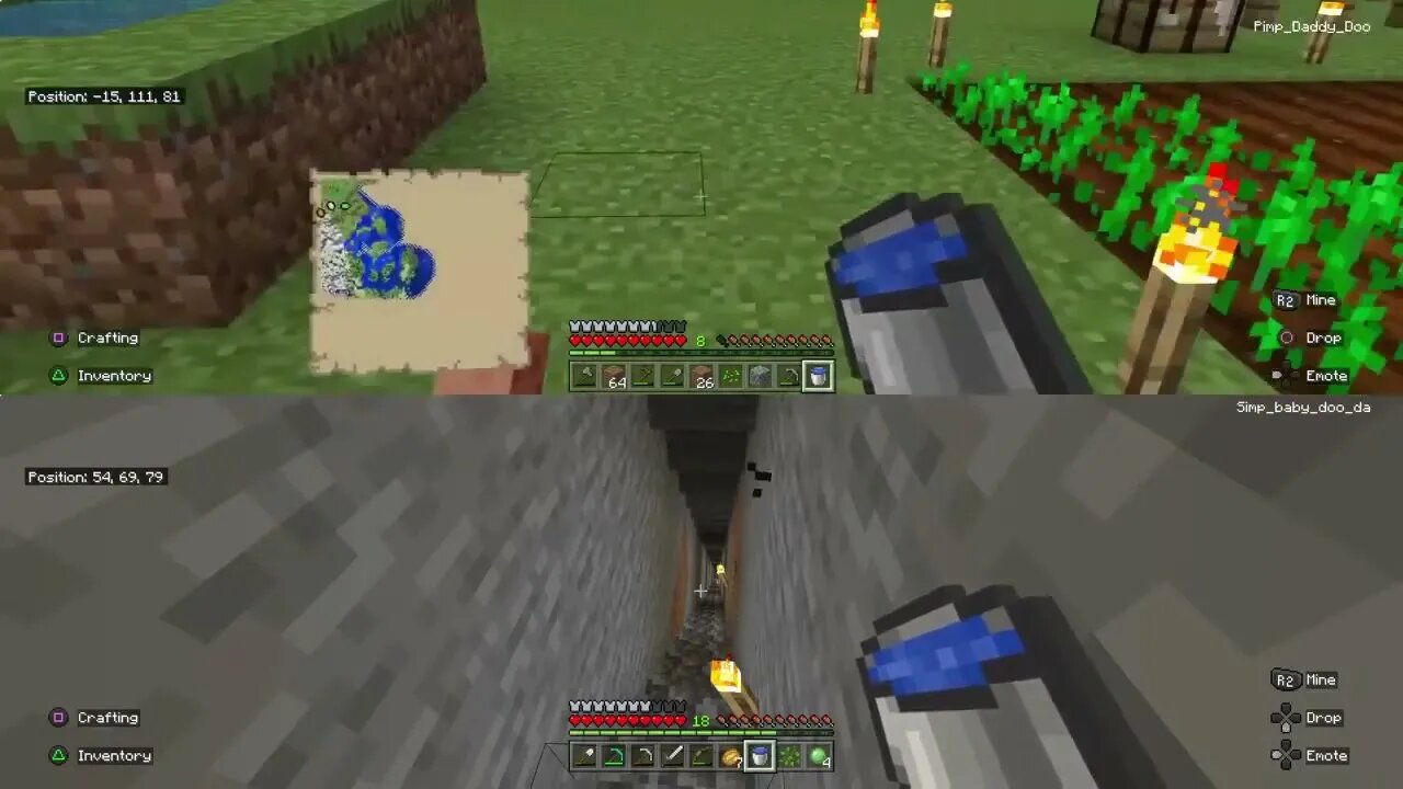 Three Idiots Play Minecraft: Day 8