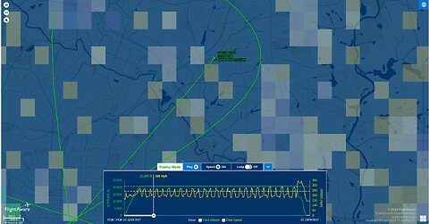 over Raleigh, NC -- 2024_01_29 -- Plane JAG78 N789LL AAB2FA