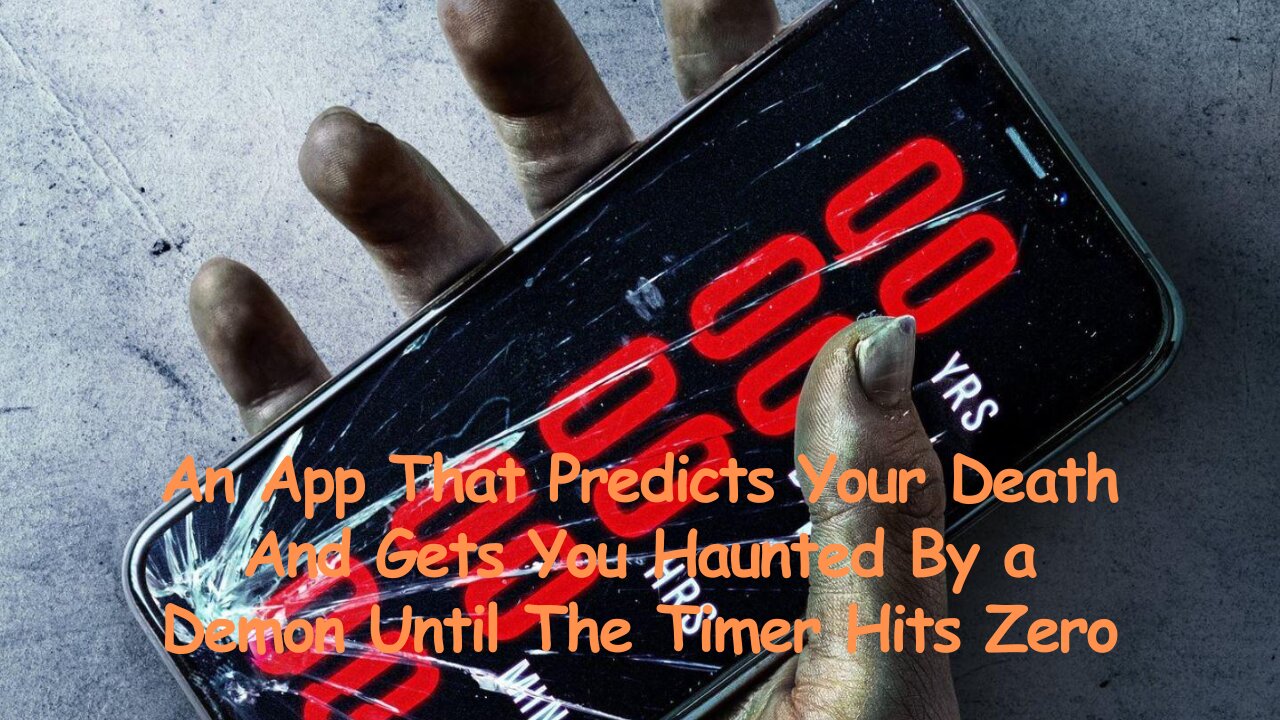 An App That Predicts Your Death And Gets You Haunted By a Demon Until The Timer Hits Zero