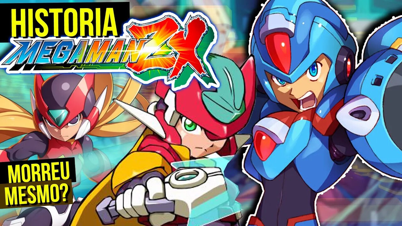 MEGAMAN ZX - Historia | Herdeiros do Megaman x e Zero