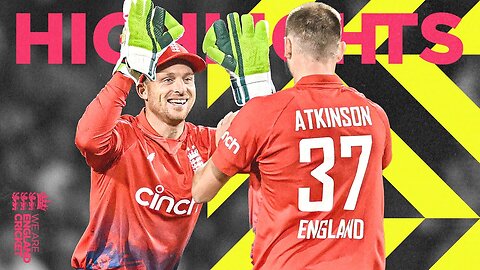 Atkinson Shines On Debut! | Highlights - England v New Zealand | 2nd Men's Vitality IT20 2023