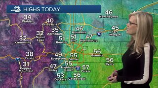 Warm, dry weather for Colorado, light snow possible in Denver on Friday