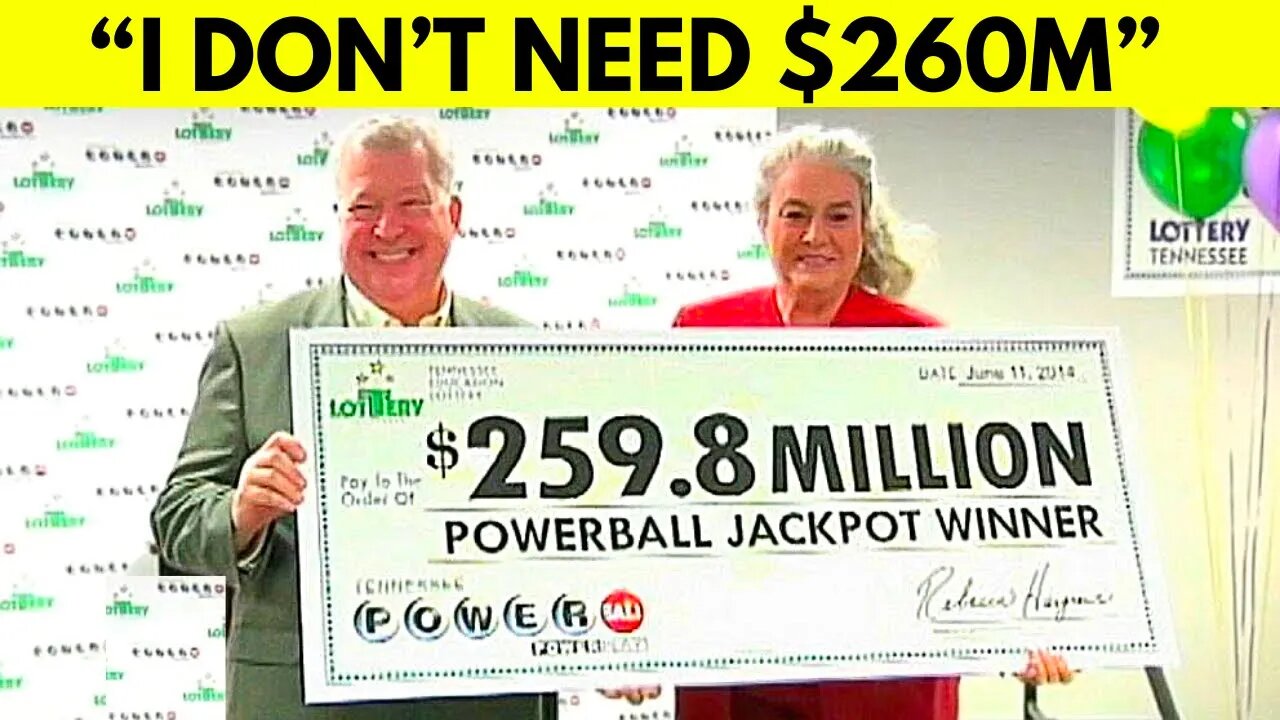 The HUMBLEST Lottery Winners of All Time