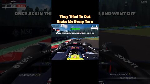 Cold Brakes or Late Brakes 🧊! That was a Piece of Cake 🍰! #f1mobileracing #f1 #redbullring