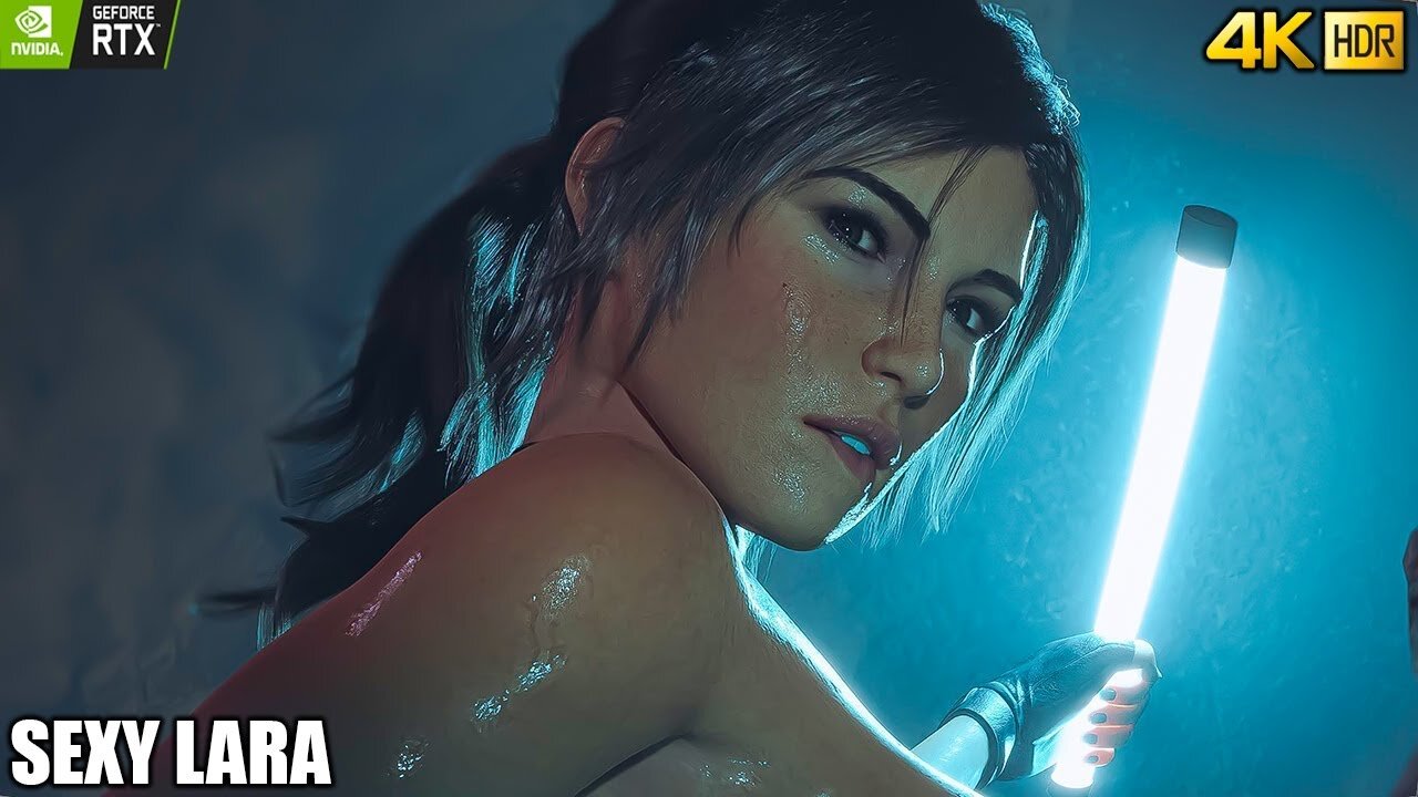 Very S*xy Lara Mod[4K HDR 60FPS]Rise of the Tomb Raider Ultra High Graphics Gameplay