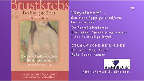 Brystkræft, Kræft og alle andre såkaldte sygdomme - Kort Info