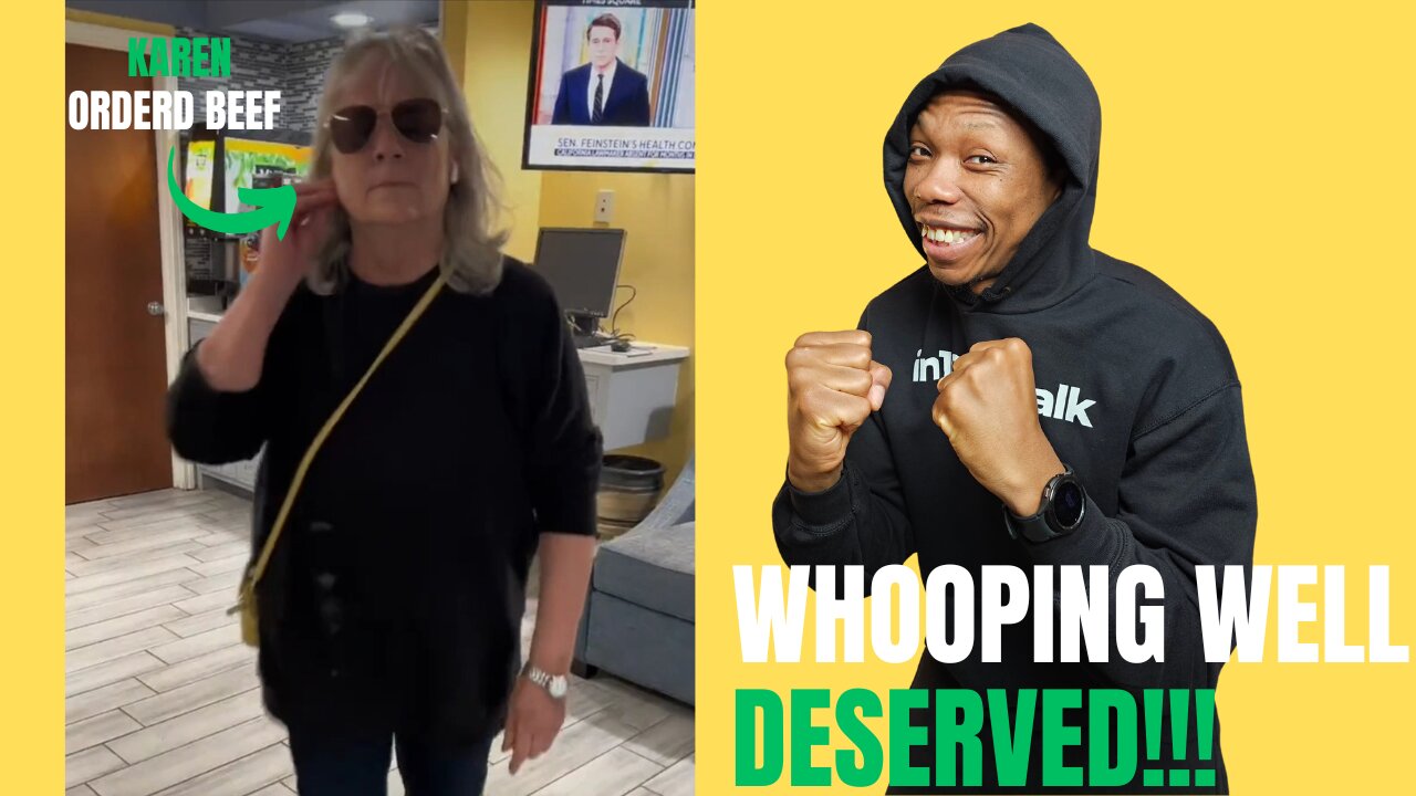 She had to WHOOP this angry KAREN for Spitting in her FACE