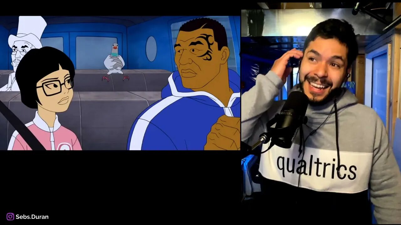 Norm Macdonald as Pigeon in Mike Tyson Mysteries (Reaction!)