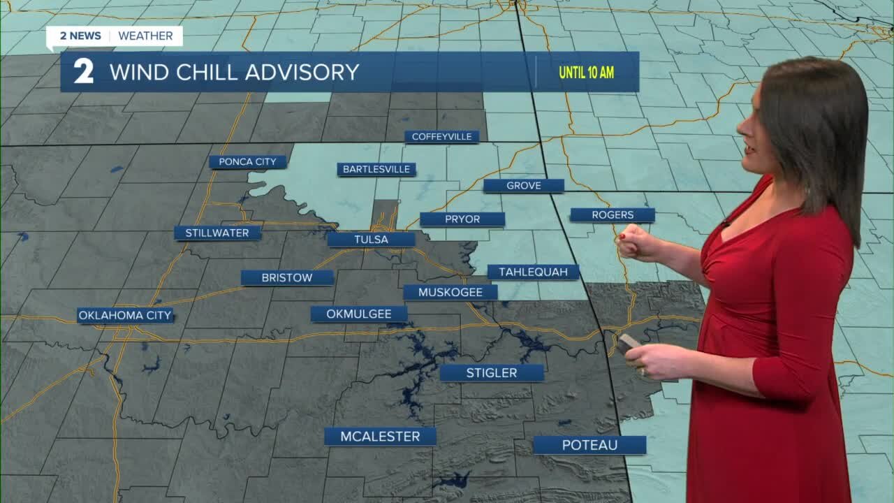 Very Cold Wind Chills through Mid-Morning