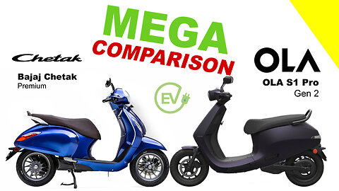 Bajaj Chetak vs OLA S1 Pro Gen 2 | MEGA COMPARISON | Bike Info