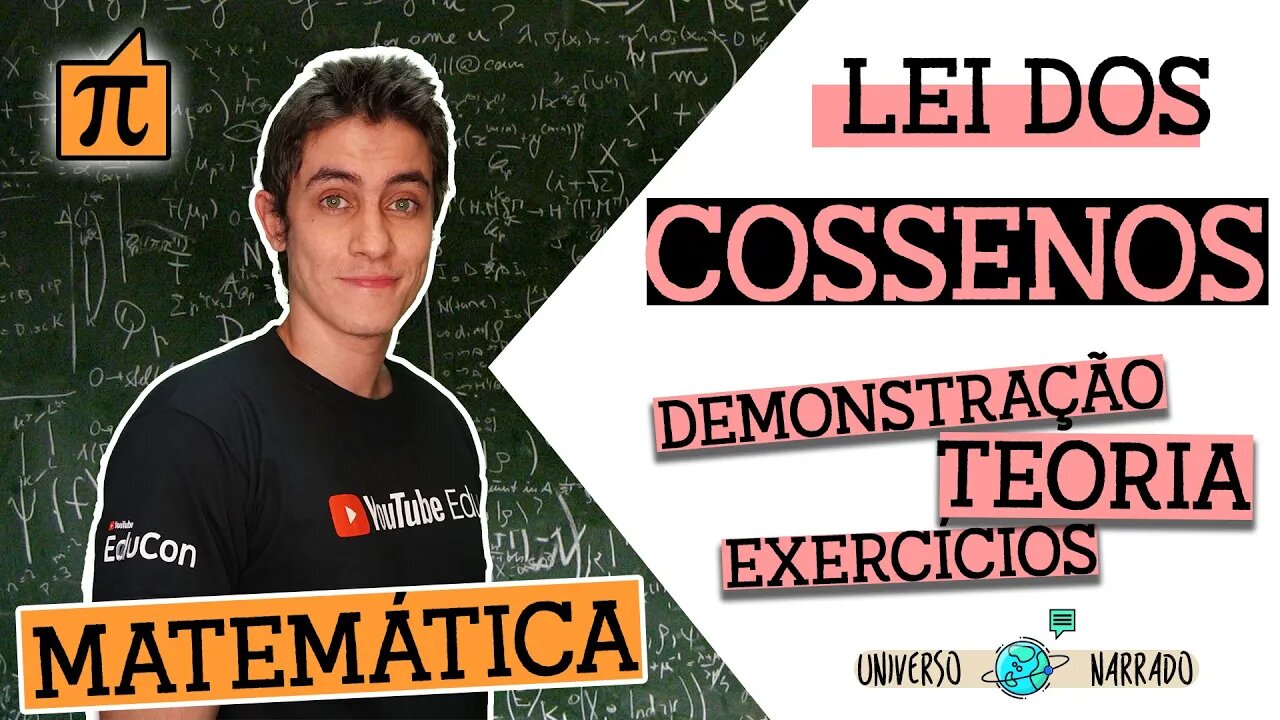 A LEI DOS COSSENOS! (AULA COMPLETA)