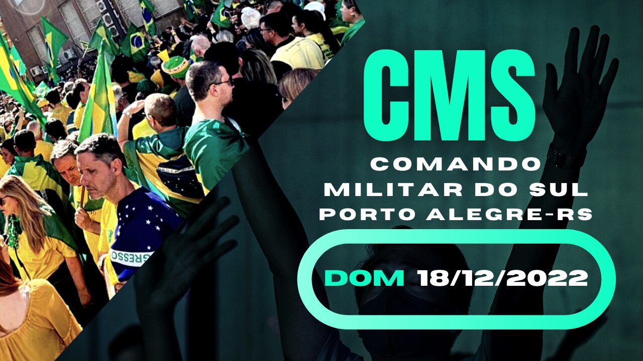 CMS - COMANDO MILITAR DO SUL PORTO ALEGRE RS 18/12/2022