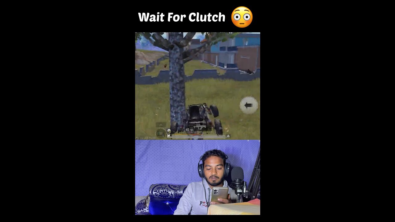 1v4 Clutch Just Few second 🤯 in pubg mobile