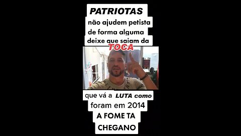 Não ajude petista