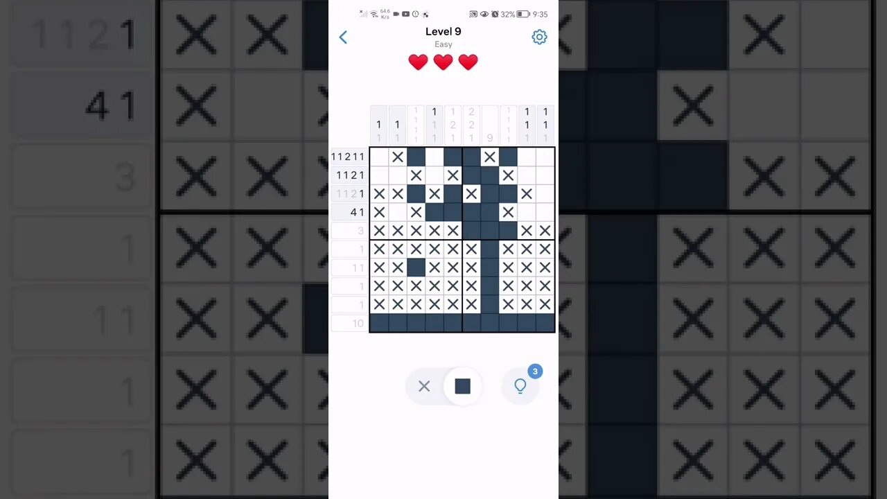 Level 9 Easy - Nonogram