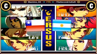 The King of Fighters 2001 (Maximo_04 Vs. TheSecondJoKeR) [Chile Vs. Argentina]