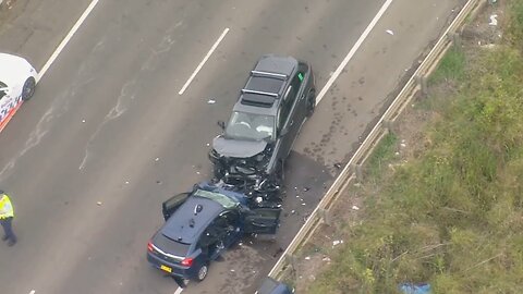 Man in hospital after head on crash in Sydney